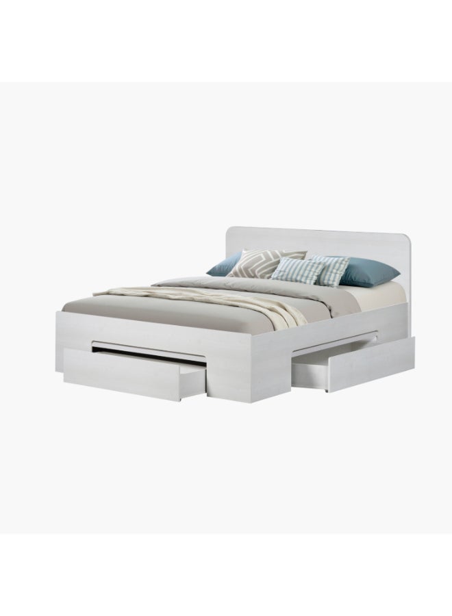 Home Box سرير موفو سيرفو كينغ مع 3 أدراج - 180x200 سم - Image 3